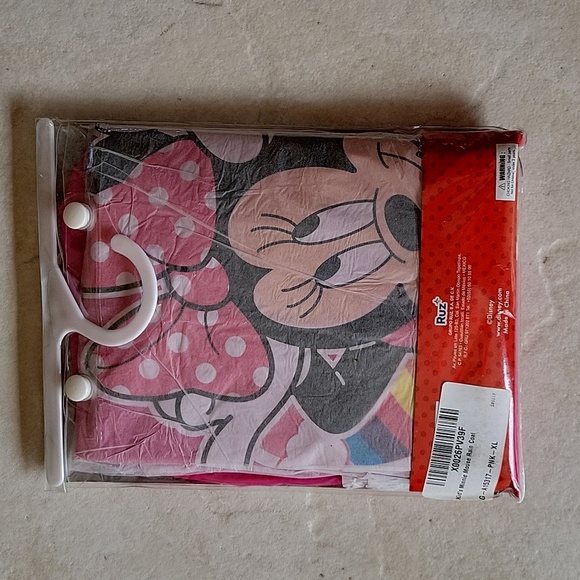 New Kid's Disney Minnie Mouse Raincoat Size: 7/8 - Picture 2 of 2